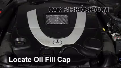 2007 Mercedes-Benz CLK550 5.5L V8 Convertible (2 Door) Huile Ajouter de l'huile